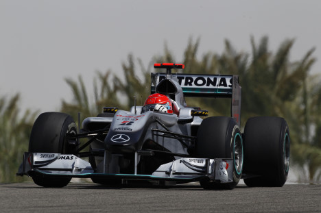 Velkommen tilbage Schumi
(Foto: Mercedes GP)